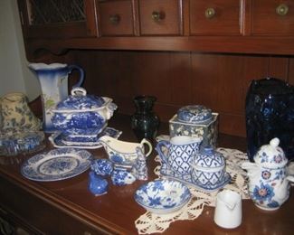 Beautiful Blue vintage and new