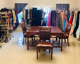 Hundreds of dresses and clothes!!!!  All sizes. 