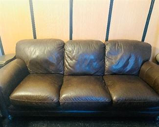 Beautiful leather sofa