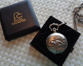 Ducks Unlimited pocket watch