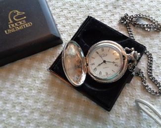 Ducks Unlimited pocket watch