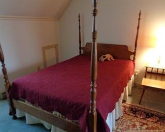 Antique Four Post Bed