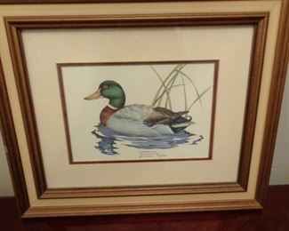 N.J. Shumaker Pallan, Mallard Drake, 1984 #273/500