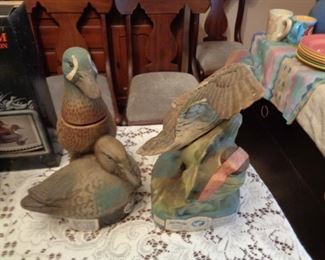 Jim Beam Decanters, with Beam Bourbon