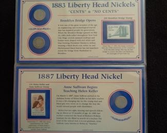Liberty Head Nickels Coins Stamps