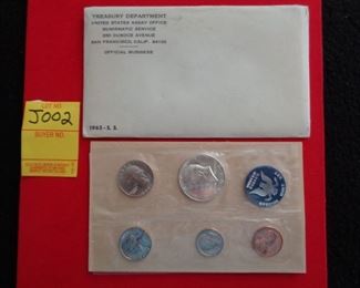 1965 Special Mint Set Coins