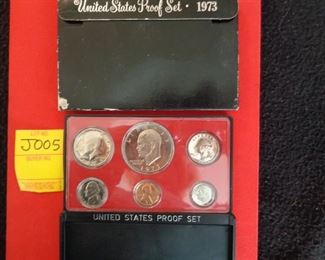 1973 US Proof Set Coins