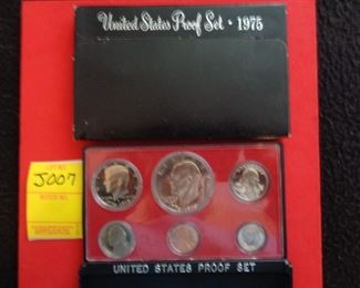 1975 US Proof Set Coins