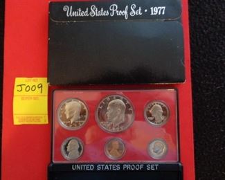 1977 US Proof Set Coins