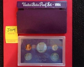 1984 US Proof Set Coins