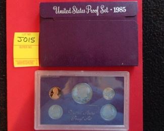 1985 US Proof Set Coins