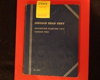 Lincoln Cent Book Coins