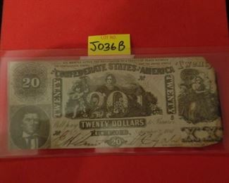 Confederate States of America Currency