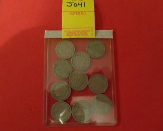 Lot of 10 Liberty Nickels