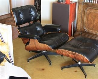Eames Herman Miller Lounge Chair and ottoman  - asking $5000.