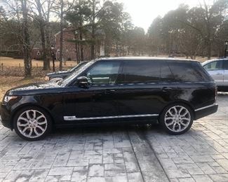 2017 Range Rover, 4100 Miles 