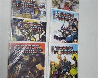 7 Transformer comics