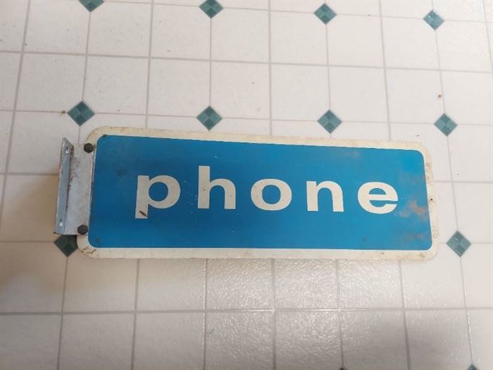 Phone Sign - Double Sided