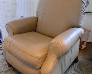 La-Z-Boy leather recliner