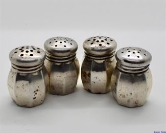 Sterling silver salt and peppers