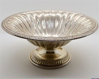 Sterling silver compote