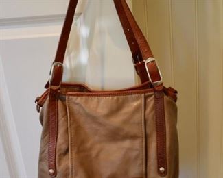 Italian leather handbag