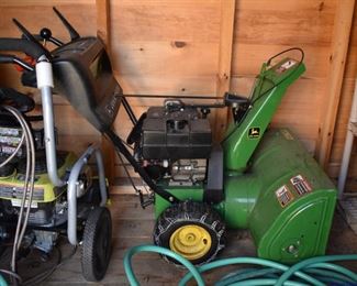 John Deere snowblower