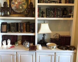 Many decorative accessories including Easton Books