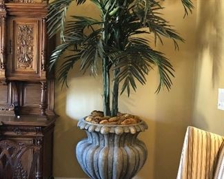 one of a pair of the fabulous 12 foot faux palms