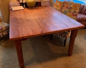 Fabulous antique pine table 