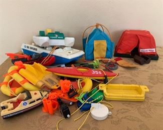 Camping and boating toys