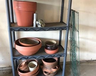 Shelf Plant pots