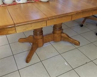 Large Solid oak kitchen table