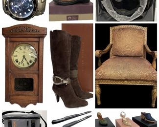 Invicta Men’s Dive Watch - Beautiful Upholstered Chairs - 1889-S Morgan Silver Dollar - Ladies Footwear - Dirt Devil Powermax XL Vacuum - Just The Right Shoe By Raine Figurines - Etc.