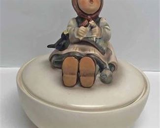 Happy Pastimes Hummel Candy Dish jpg