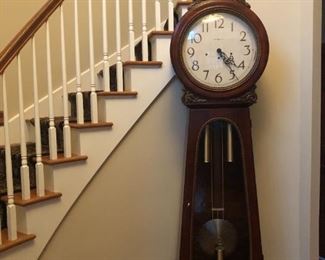 Howard Miller Clock Co- "Le Francais" model 610-942 French Floor Clock  (88x30x15) 