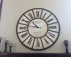 Large Wall Clock "Magnolia"
