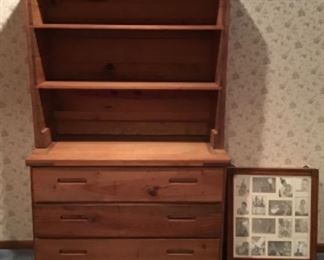 This End Up Dresser w/ Hutch Top ( removable)