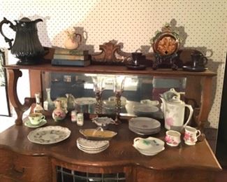 Old Silverplate and China