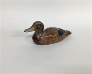 Wooden Duck Decoy 