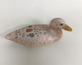 Hand painted Duck door stop