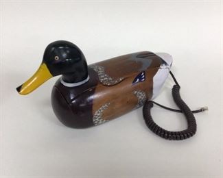 Vintage Mallard Duck Telephone 