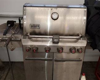 Weber Summit, Gas Grill, Needs a good cleaning 