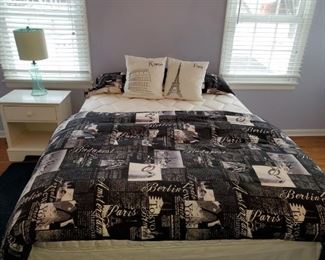 Queen mattresses, queen bedding , Stanley Nightstand 