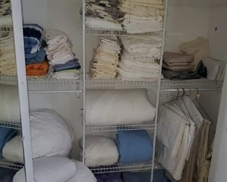 Bed Linens, Table clothes 