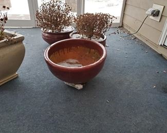 Outdoor, Ceramic pots