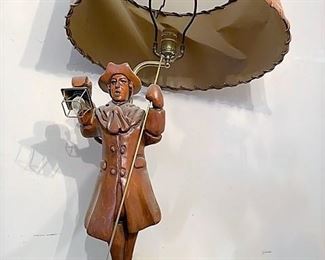 1950's Paul Revere lamp
