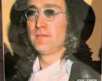 John Lennon memorial plaque