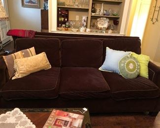 One of 2 sofas