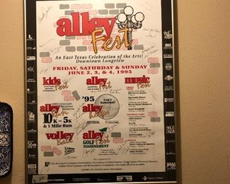 Alley Fest 1995 poster